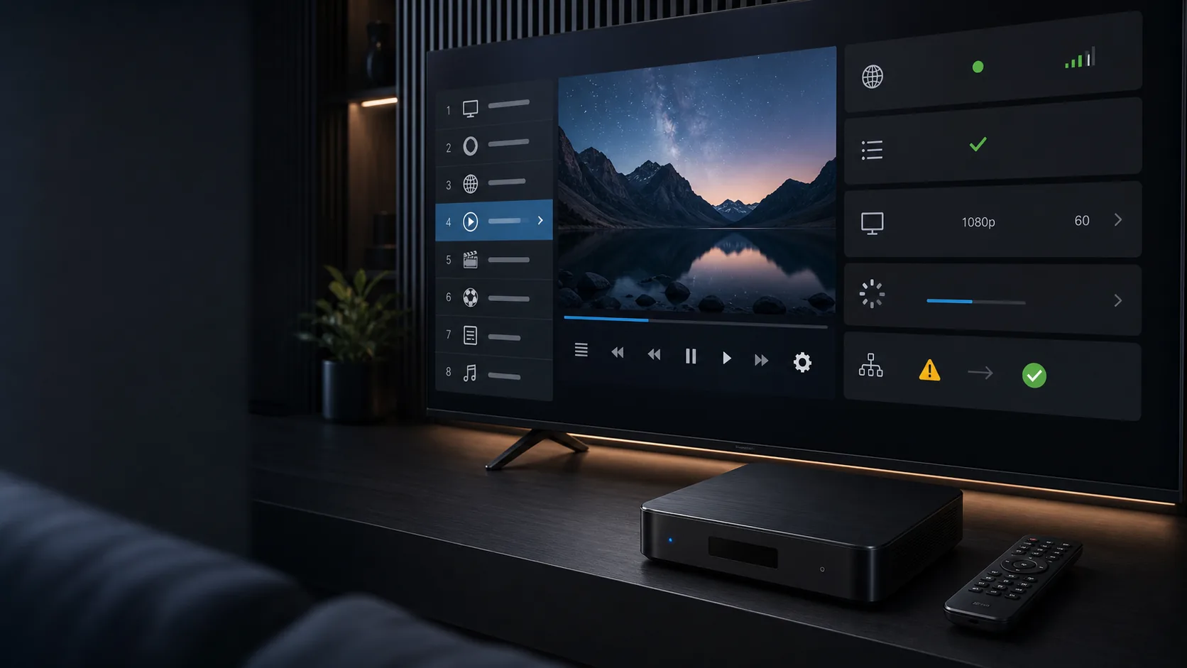 IPTV atskaņošana Dune HD ierīcē: iestatījumi un problēmu risinājumi