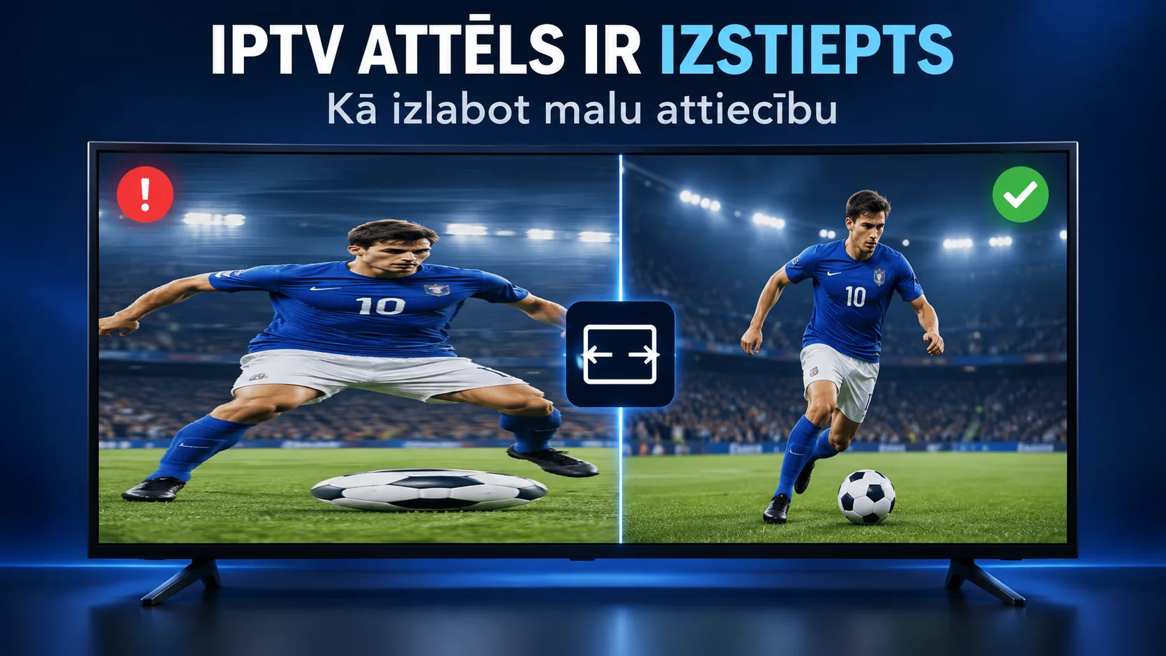 iptv izstiepts attēls — IPTV attēls ir izstiepts: kā izlabot malu attiecību