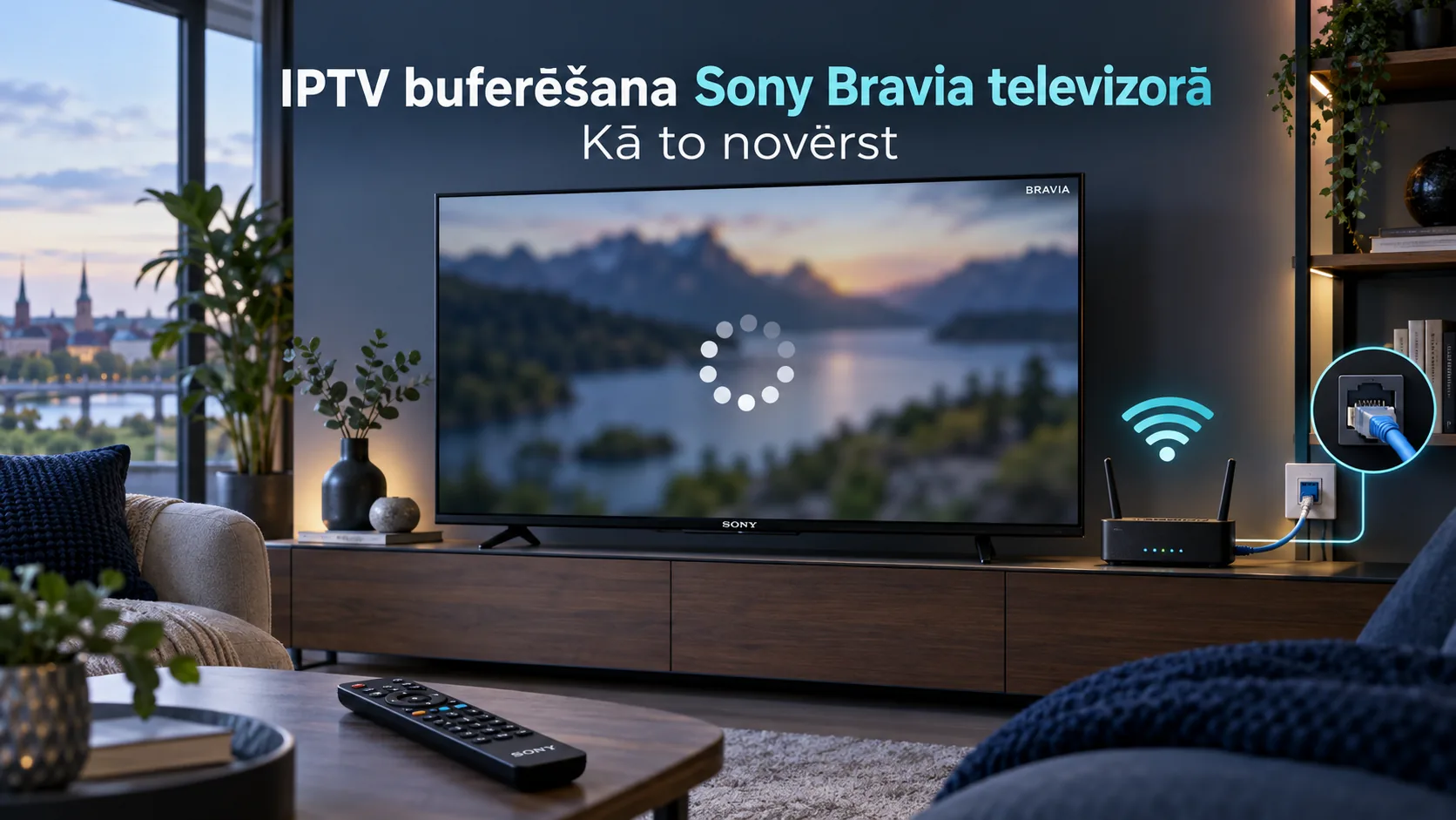 iptv sony bravia buferēšana — IPTV buferēšana Sony Bravia televizorā: kā to novērst